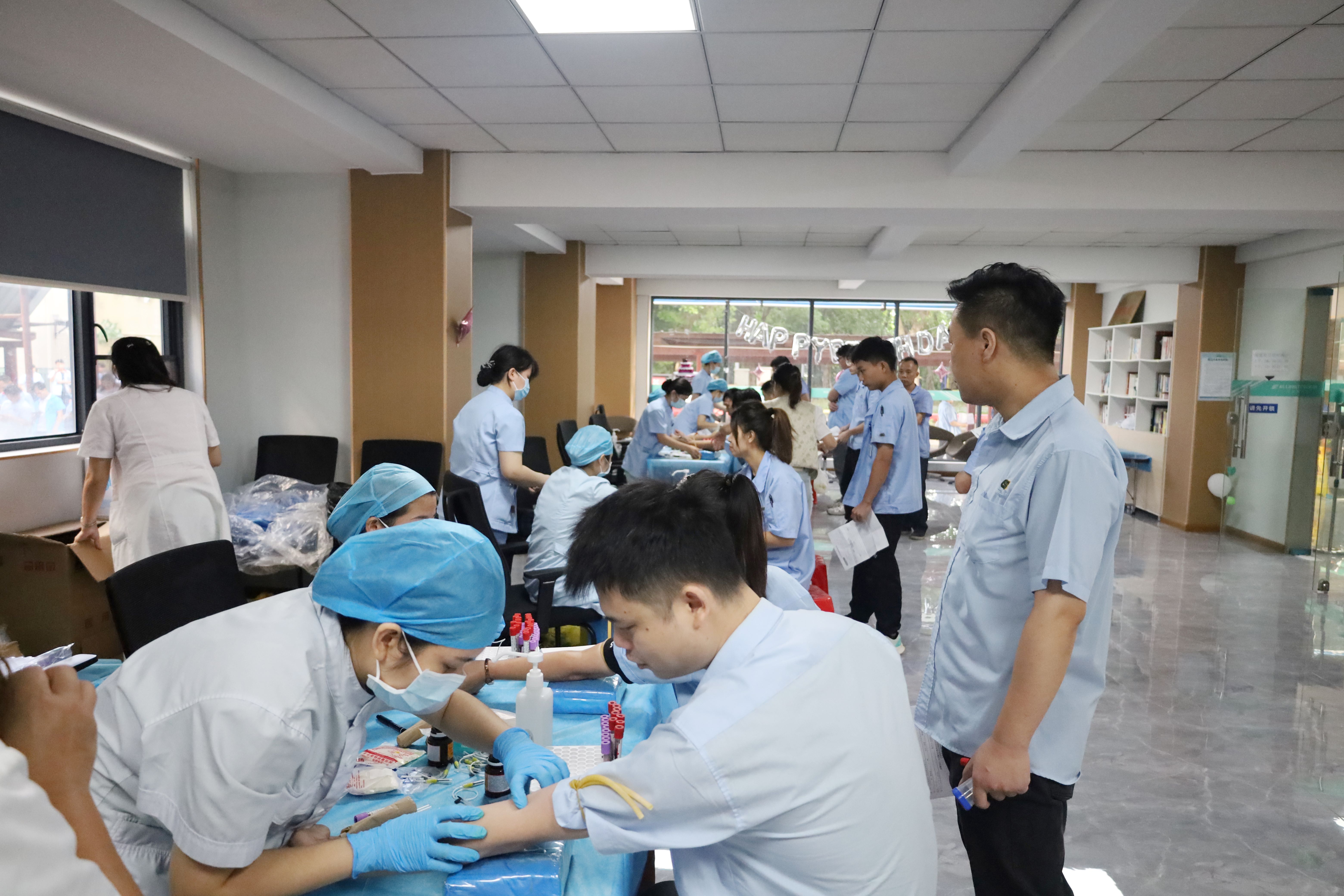 關(guān)愛員工，守護(hù)健康——依頓電子開展2024年度員工健康體檢活動(dòng)